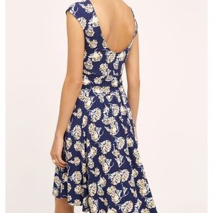 Anthropologie South Shore Navy Dress